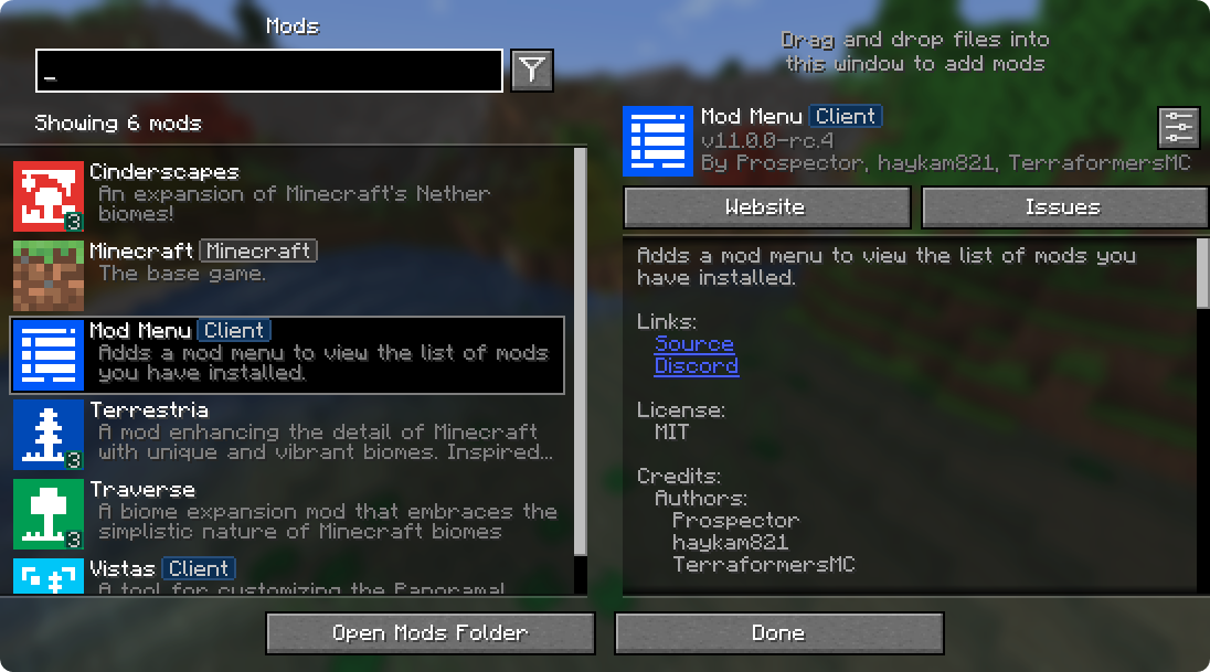 Mod Menu